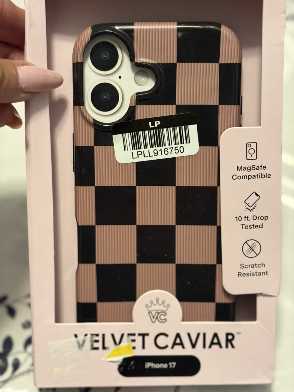 NWT Velvet Caviar iPhone 17 case